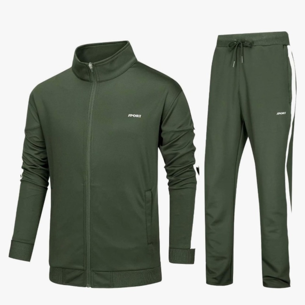 Olive green  Magcosmen sport tracksuit new men’s medium